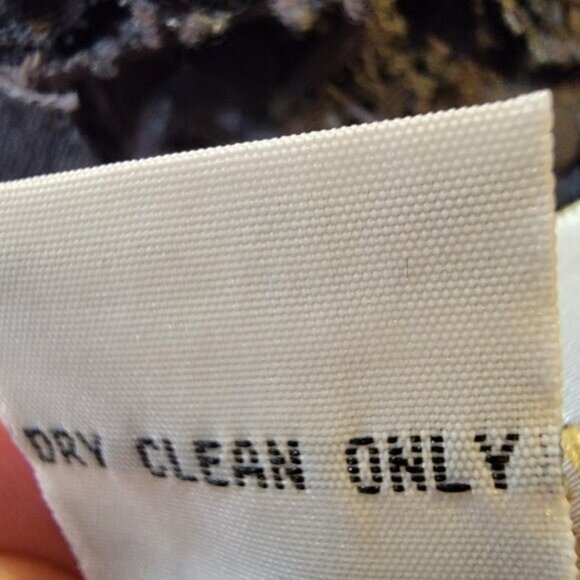 Tabitha Dress Size 6 Womens‎ Lacy Round Neckline Sleeveless Lined Cotton Blend - Picture 9 of 9